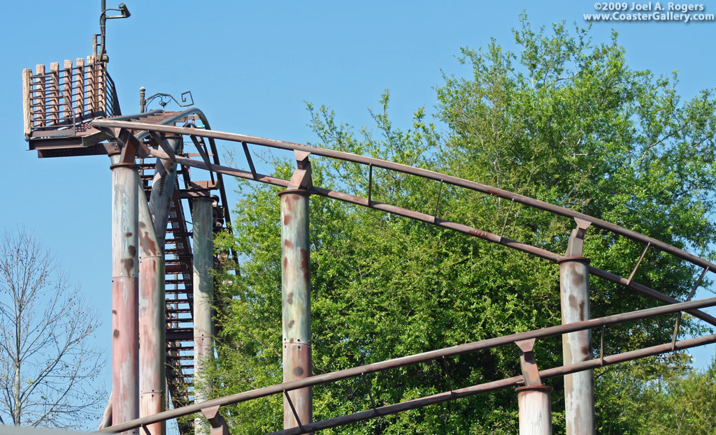 Flying Unicorn roller coaster at Islands Of Adventure