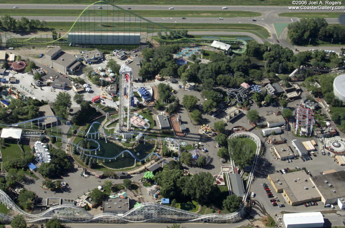 View of the park next to Flying Cloud Airport