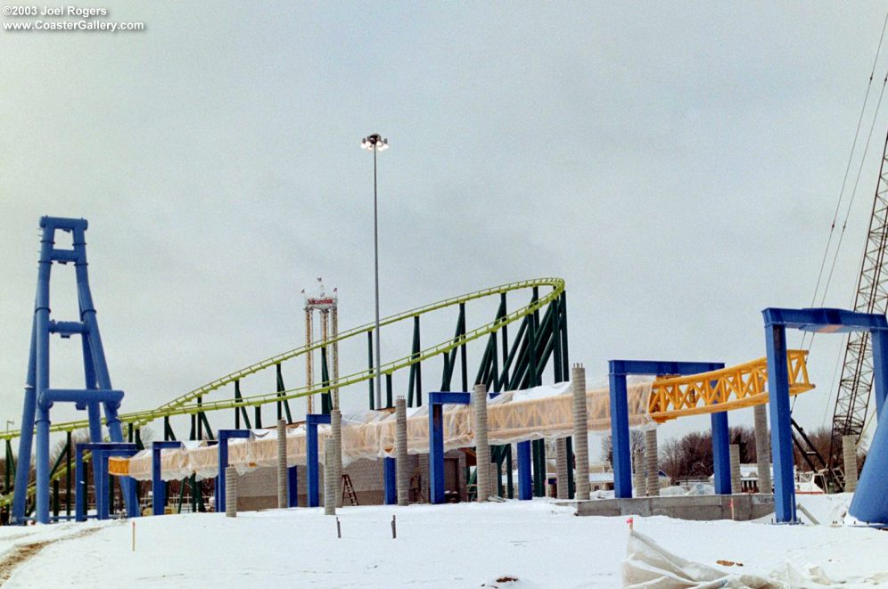 Roller coasters and snow