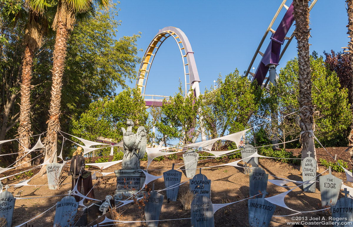 Defunct Rides at California's Great America