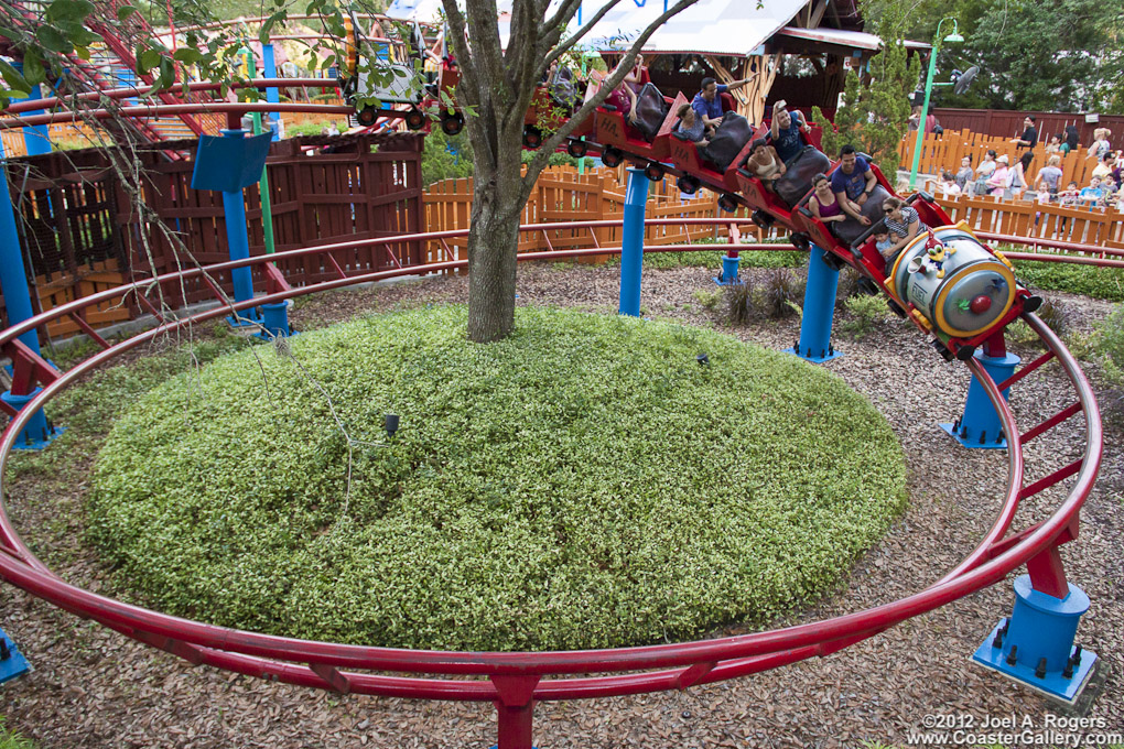 A beautiful family roller coaster.