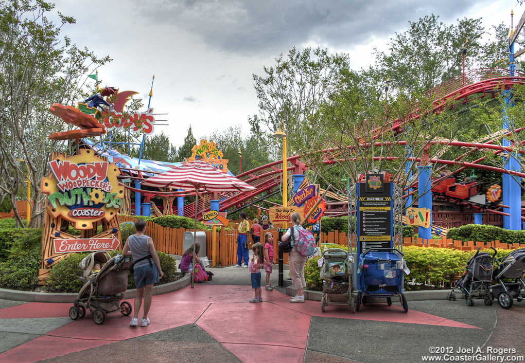 Woody Woodpecker's Nuthouse Coaster