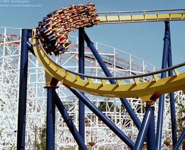 World's longest floorless coaster