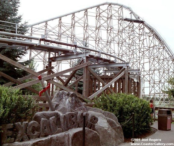 Excalibur roller coaster