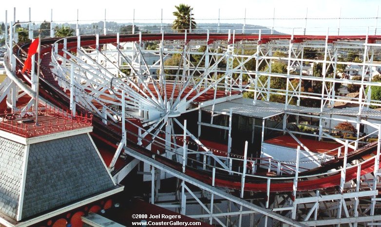 Giant Dipper Roller Coaster at Santa Cruz Beach Boardwalk