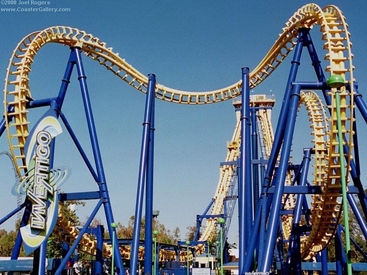 Inverted roller coaster from Vekoma