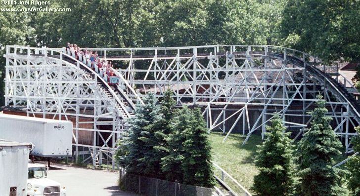 Kennywood's Jack Rabbit coaster