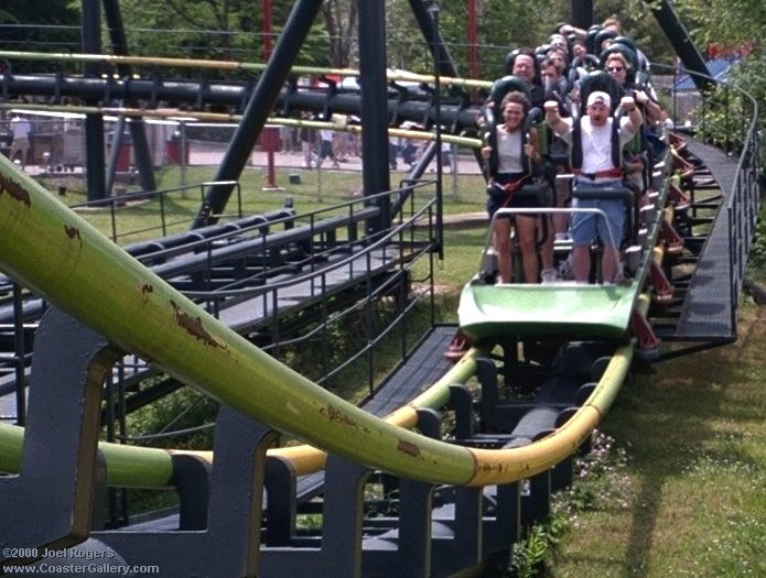 King Cobra stand-up coaster