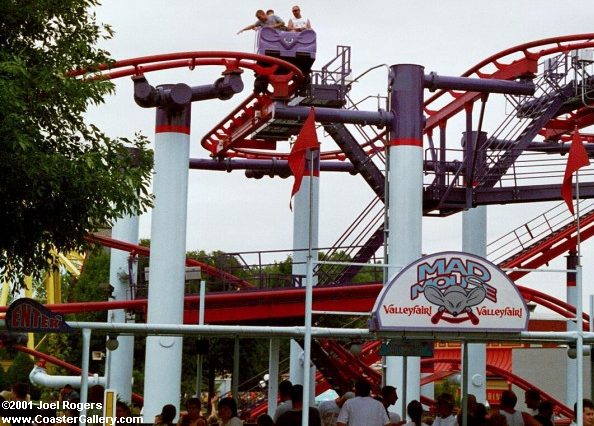 Mad Mouse coaster built by Arrow Dynamics