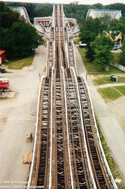 Racer at Kings Island