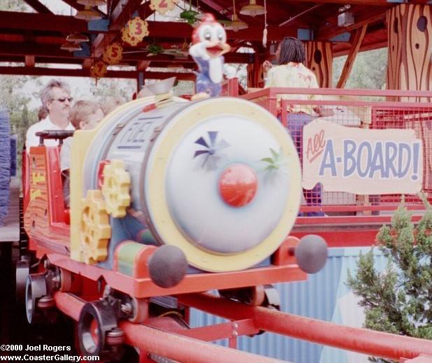 Universal Studios roller coaster