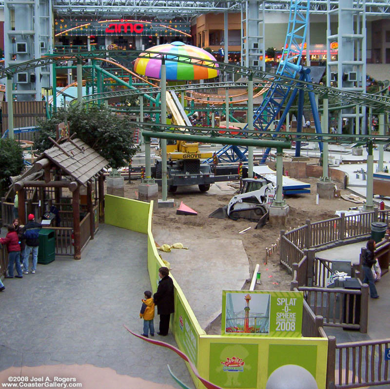 Nickelodeon Universe and Dora The Explorer theme