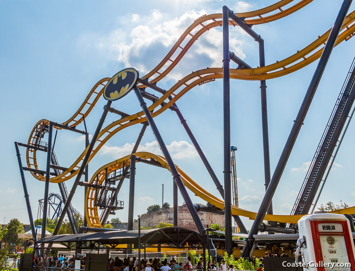 Batman: The Ride at Six Flags Fiesta Texas