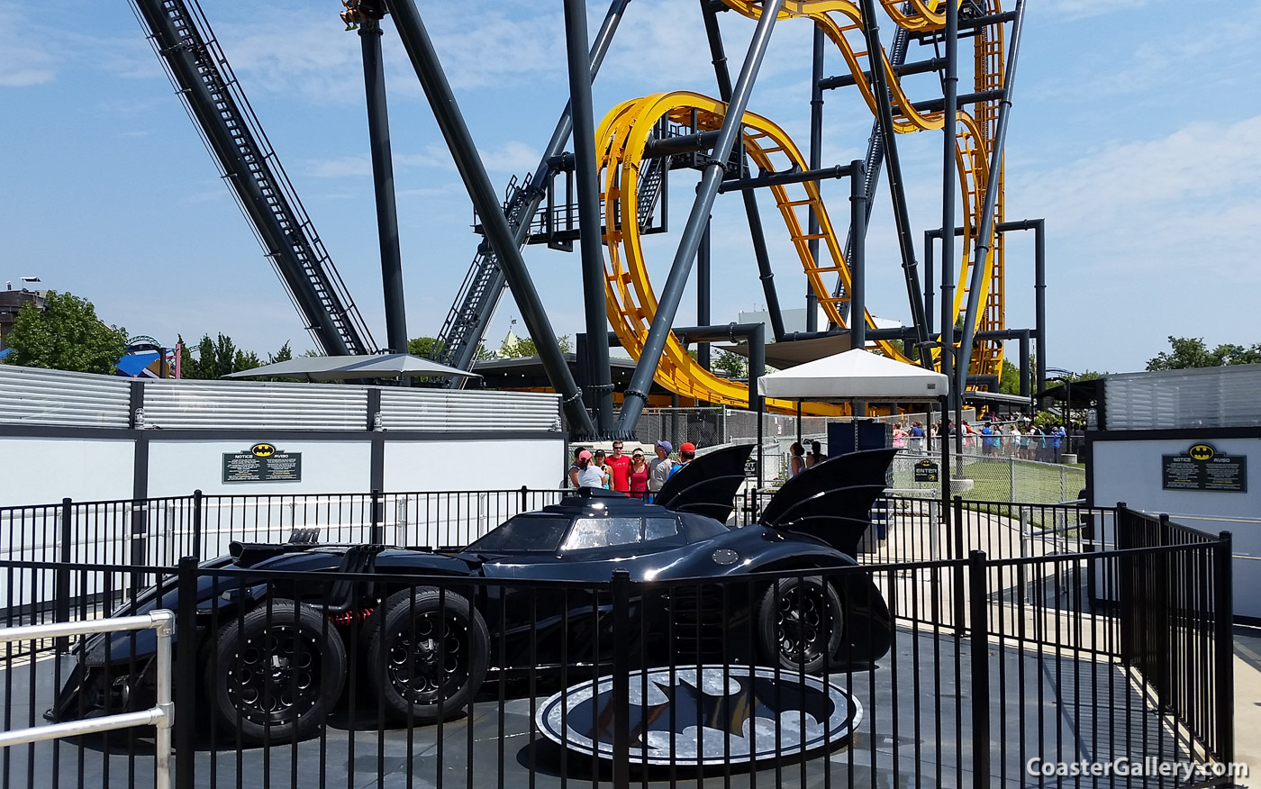 Batman: The Ride at Six Flags Fiesta Texas