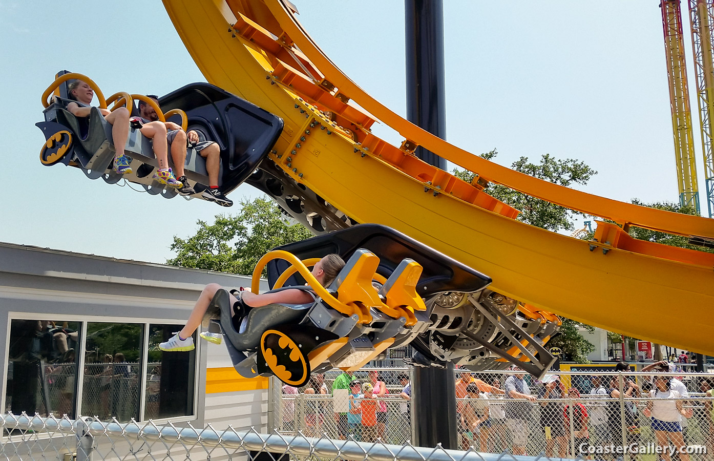 Batman: The Ride at Six Flags Fiesta Texas