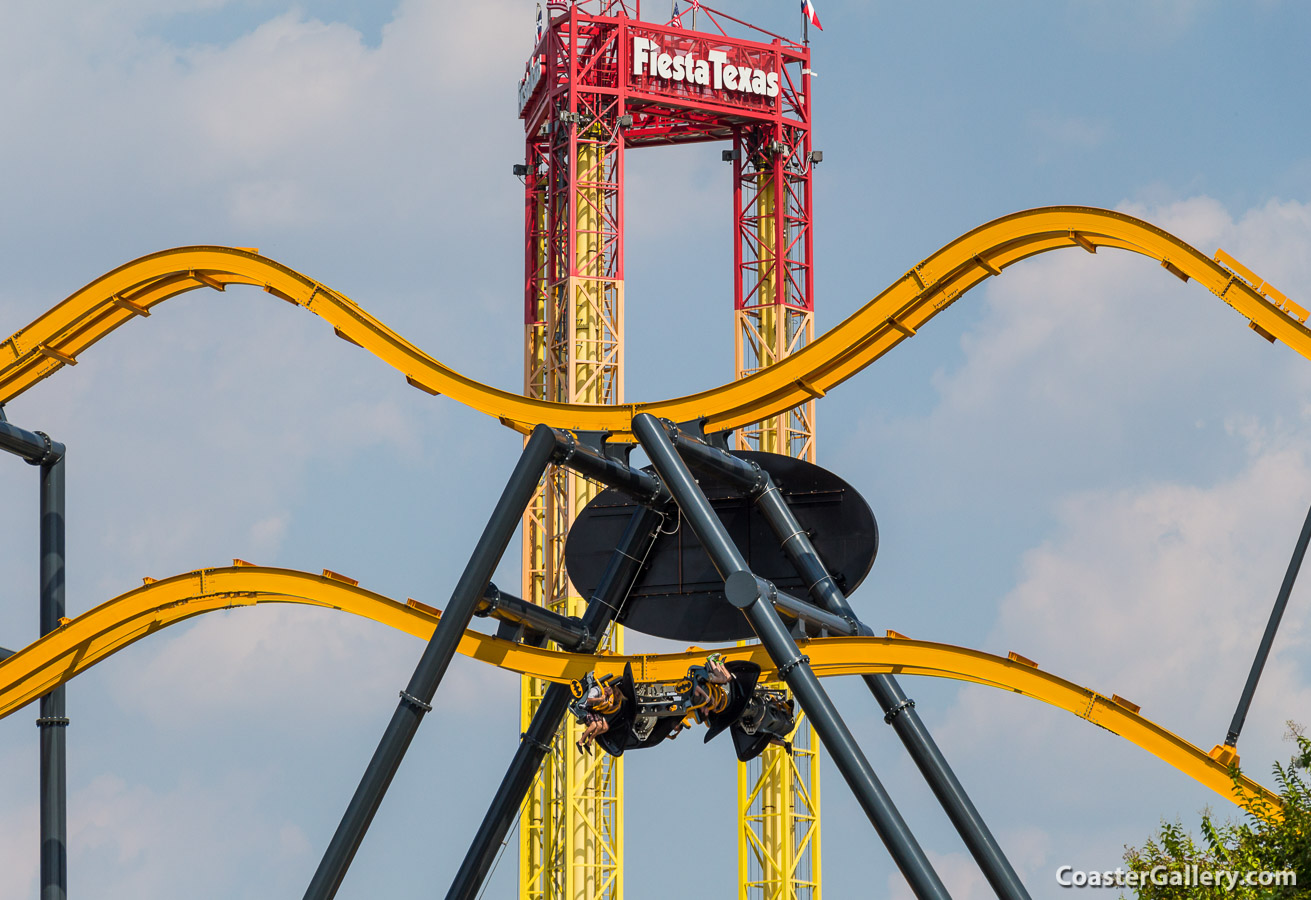 Batman: The Ride at Six Flags Fiesta Texas