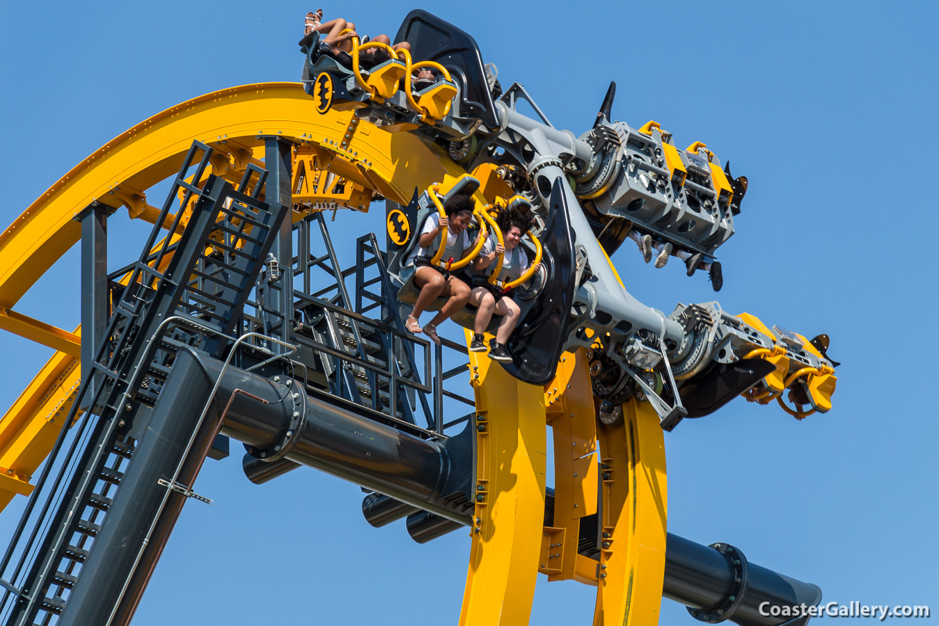 Batman: The Ride at Six Flags Fiesta Texas