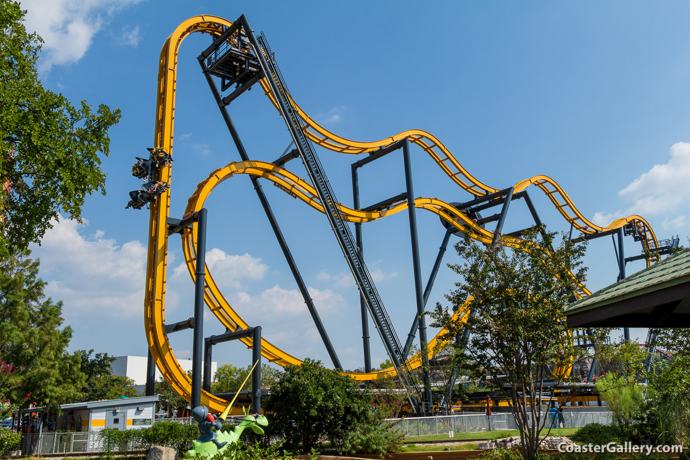 Batman: The Ride at Six Flags Fiesta Texas