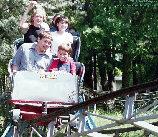 roller coaster in St. Paul, Minnesota