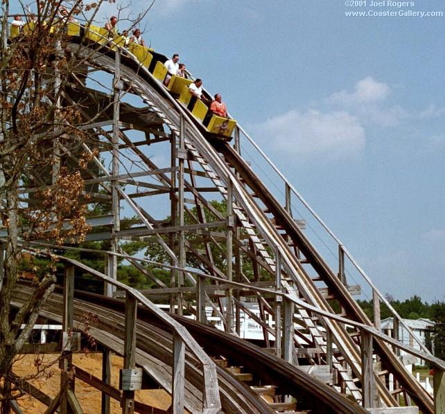 Cyclops roller coaster built by CCI