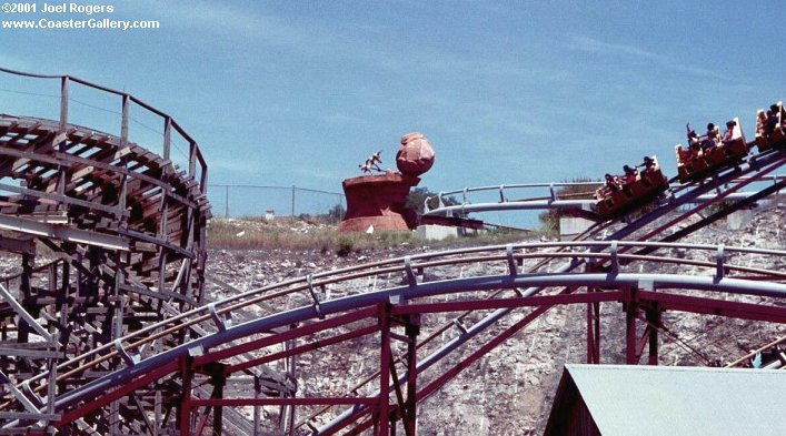 Mine Train roller coaster built by Arrow