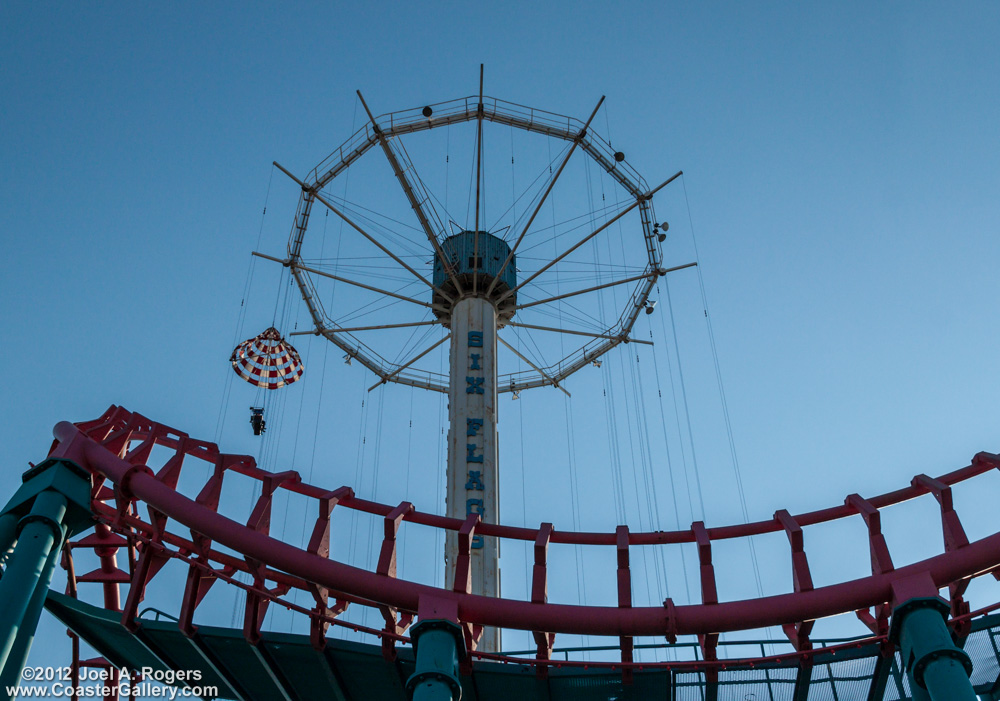 Texas Chute Out replaced by Texas SkyScreamer