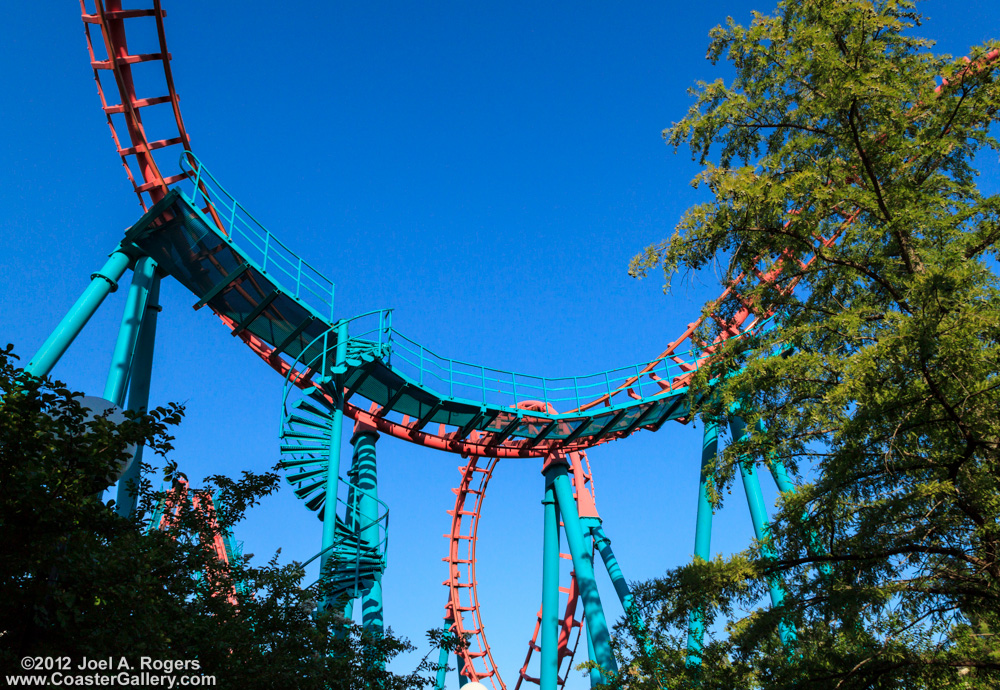 Boomerang roller coaster called Flashback