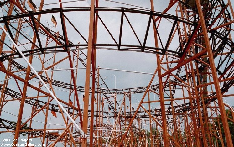 Italian roller coaster in the United States