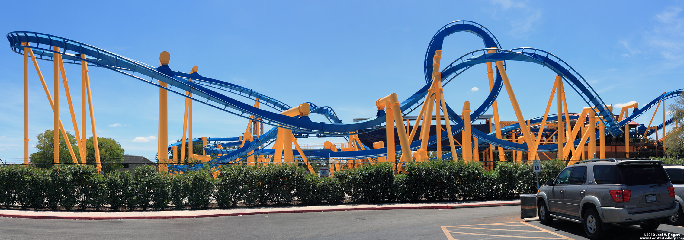 Goliath coaster panorama image