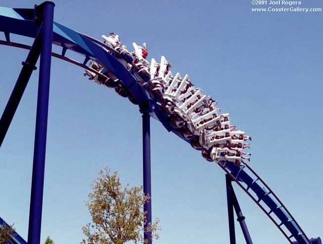 Sea World's first roller coaster