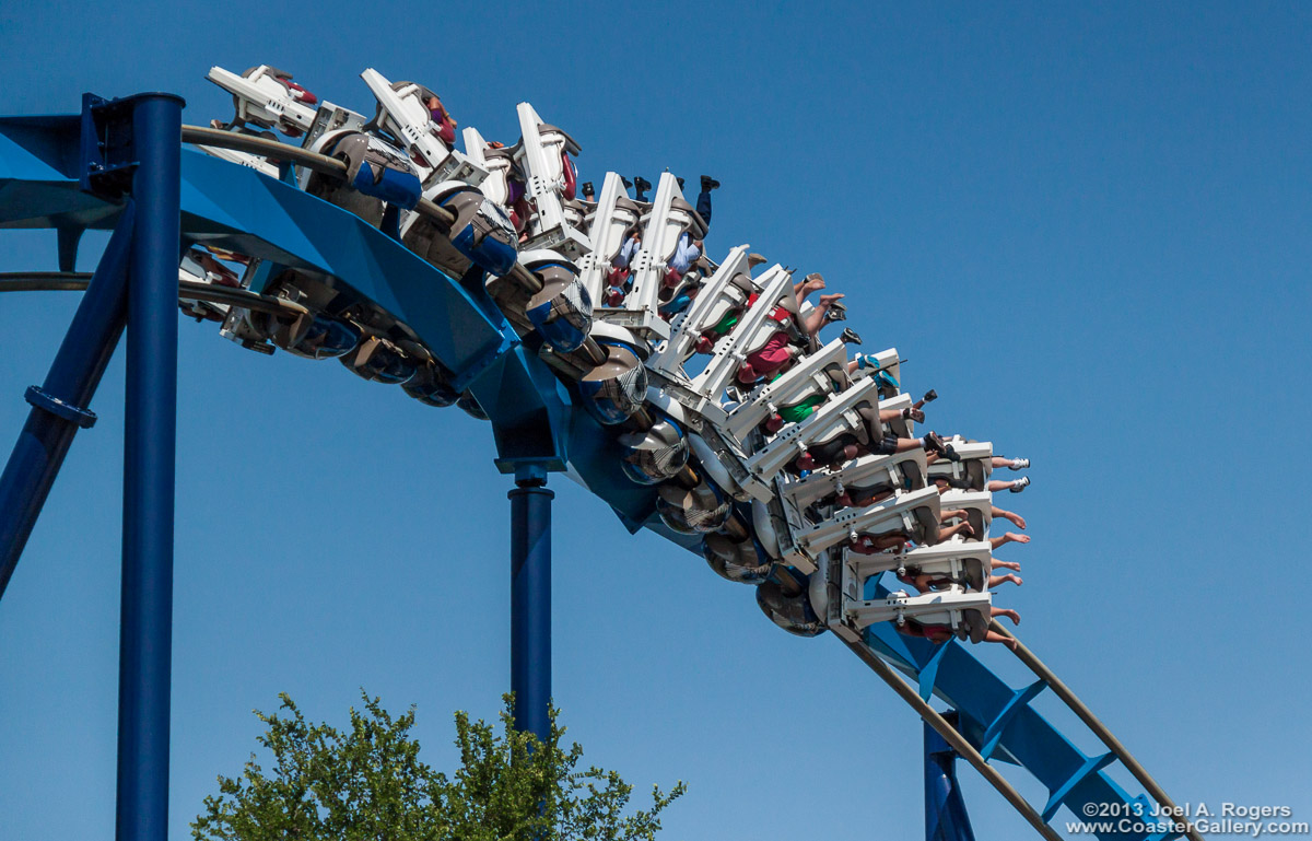 Sea World's first roller coaster