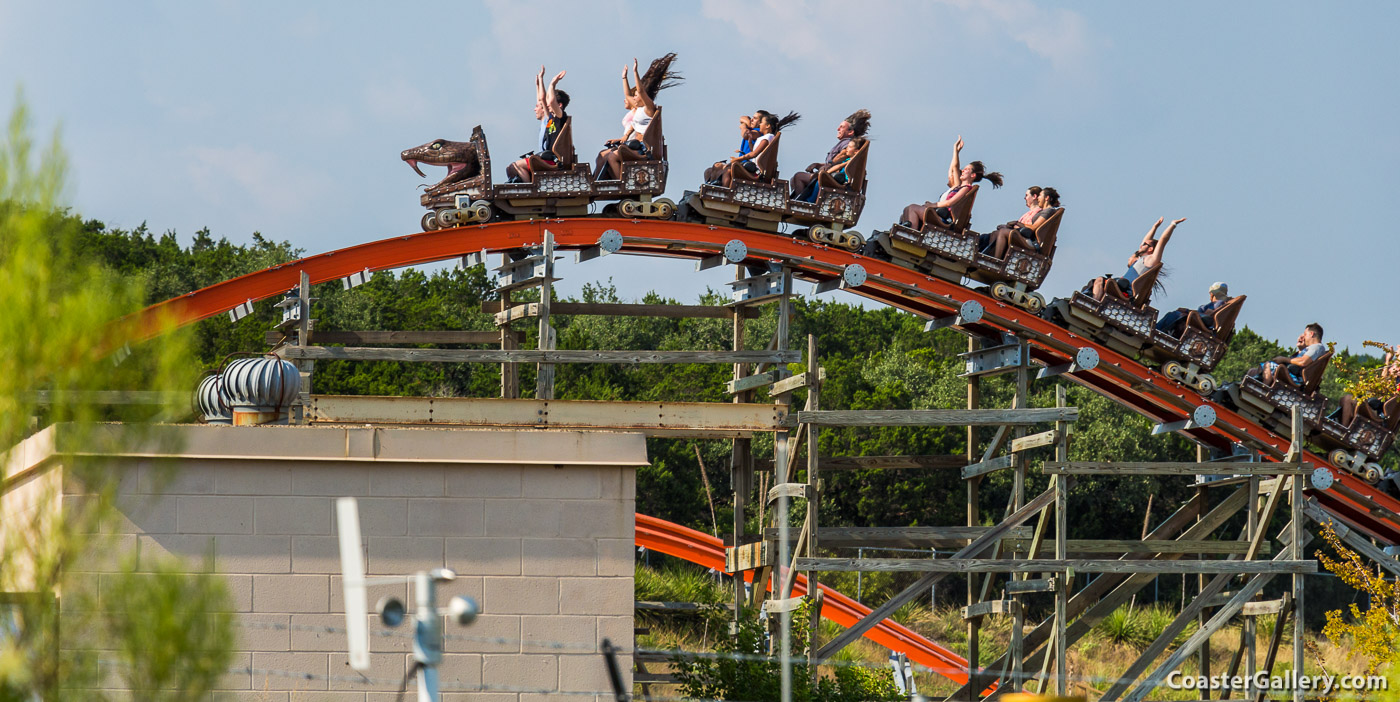 Airtime and negative-g on a roller coaster