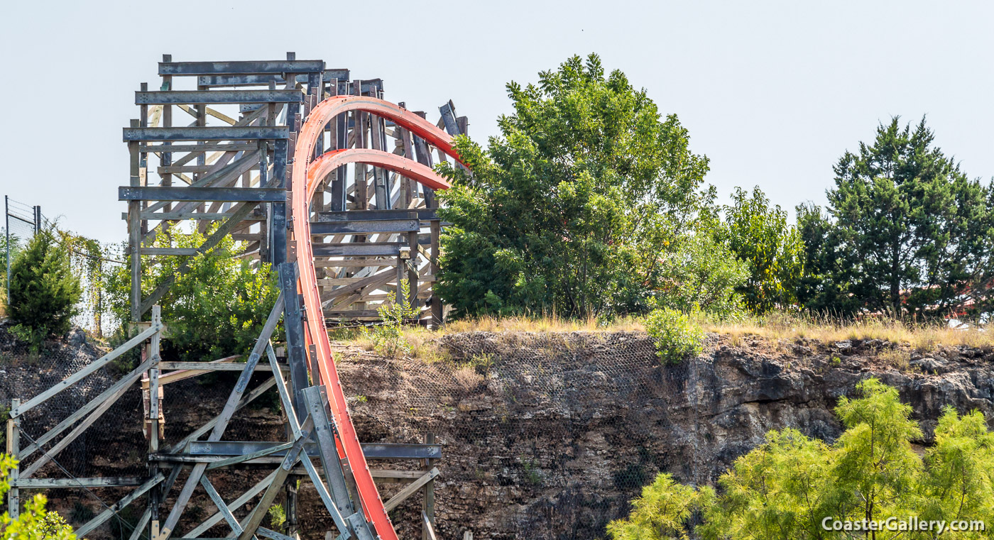 Iron Rattler at Six Flags Fiesta Texas