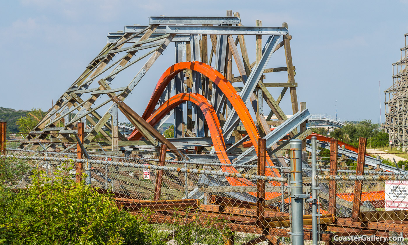 Iron Rattler at Six Flags Fiesta Texas