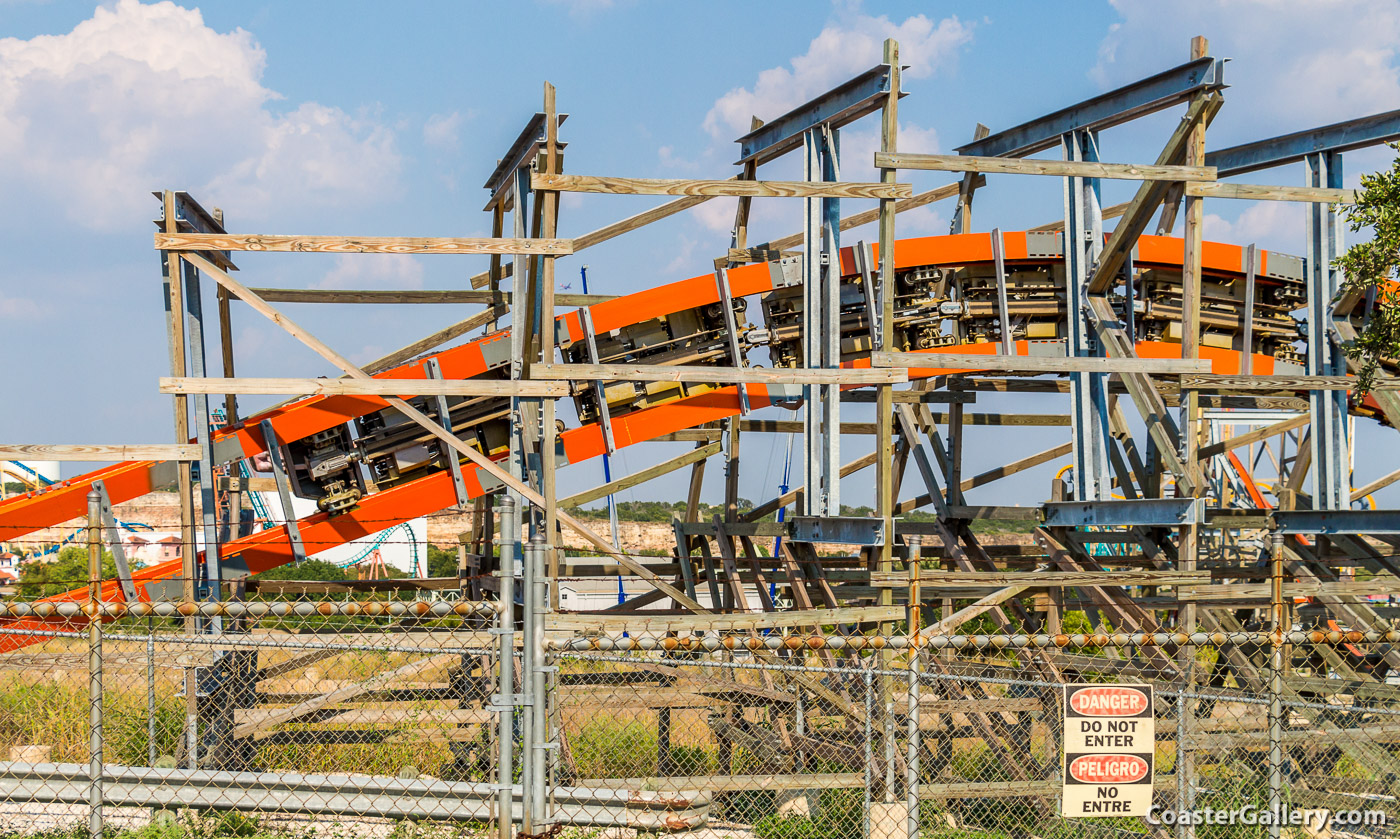 Iron Rattler at Six Flags Fiesta Texas