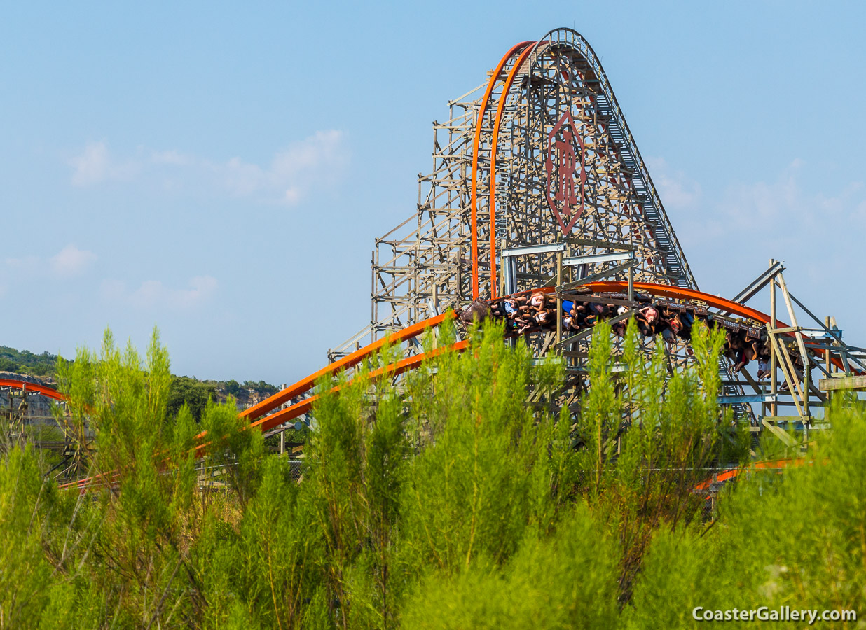 Iron Rattler at Six Flags Fiesta Texas