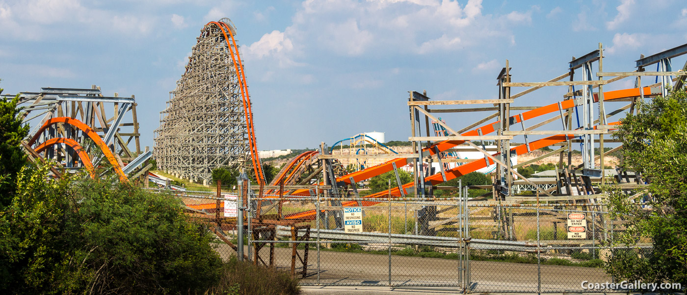 Iron Rattler at Six Flags Fiesta Texas