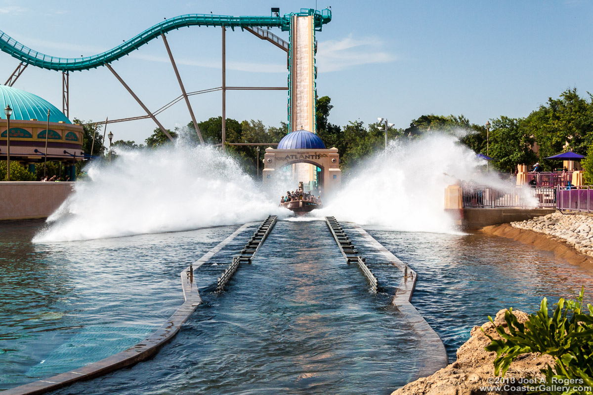 Journey to Atlantis water coaster