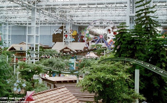 Orange Streak (formerly the Pepsi Ripsaw) roller coaster