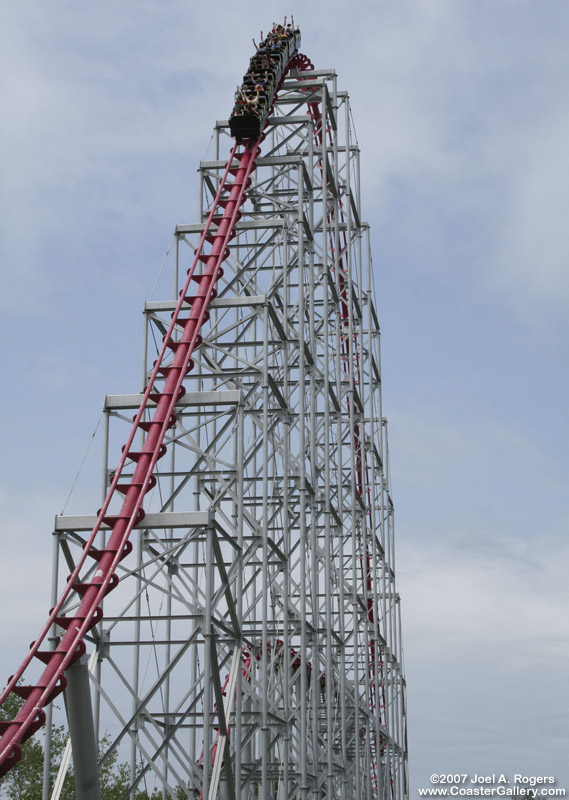 Mamba hyper-coaster at Worlds of Fun