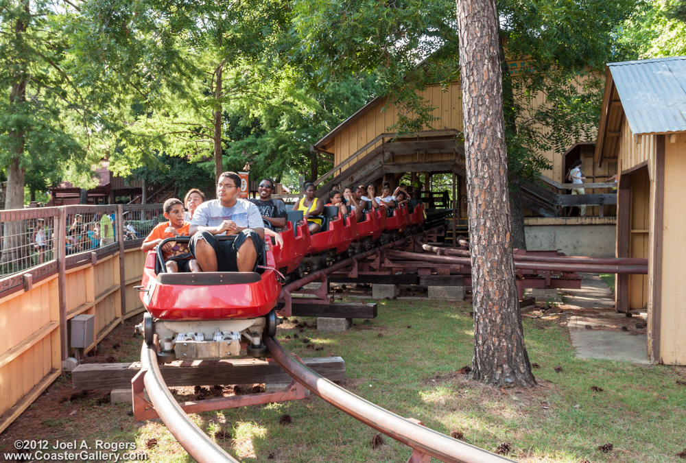 Mini Mine Train at Six Flags Over Texas