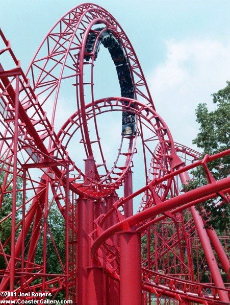 Orient Express roller coaster at Worlds of Fun