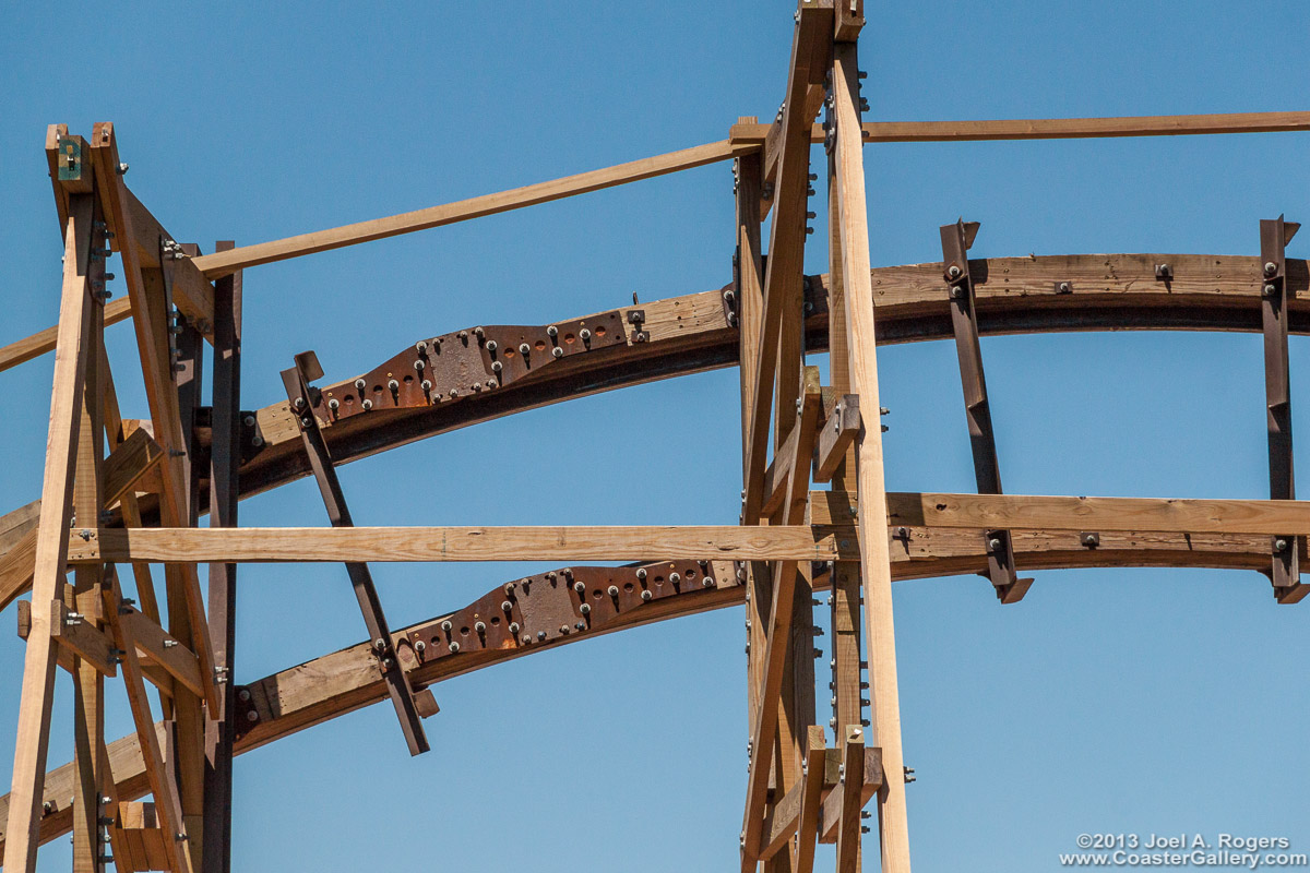 Roller coaster designed and built by Rocky Mountain Construction