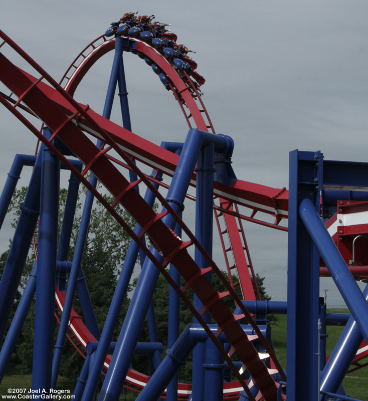 Patriot roller coaster