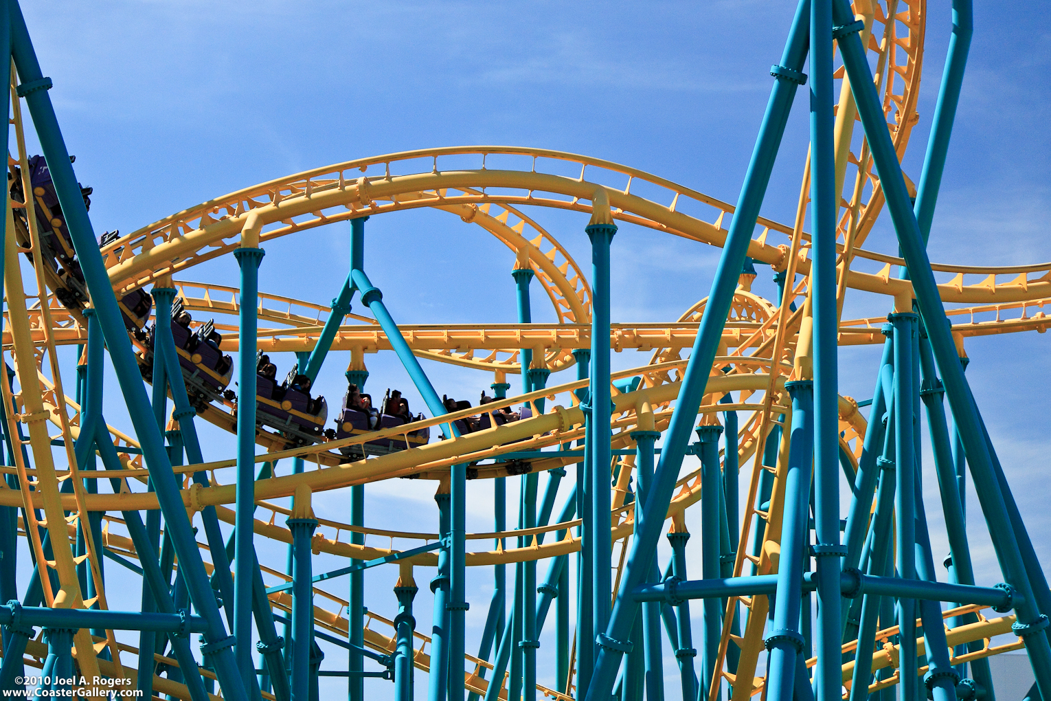 Funny roller coaster picture