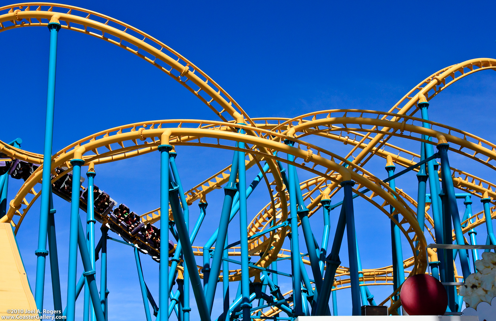 Cool roller coaster pic
