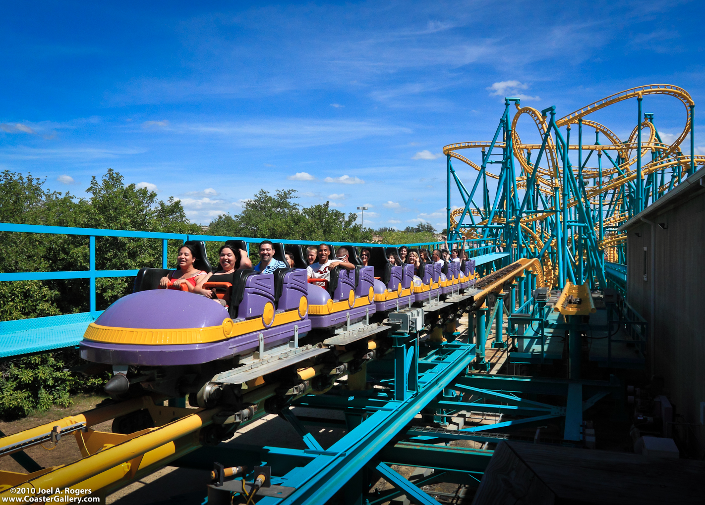 Poltergeist with the modified trains