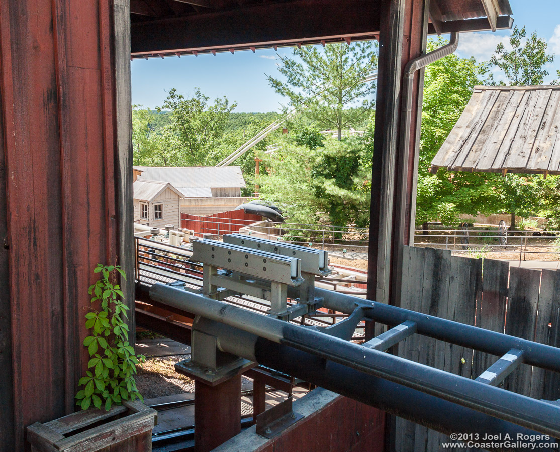 Air-Launched roller coaster at Silver Dollar City