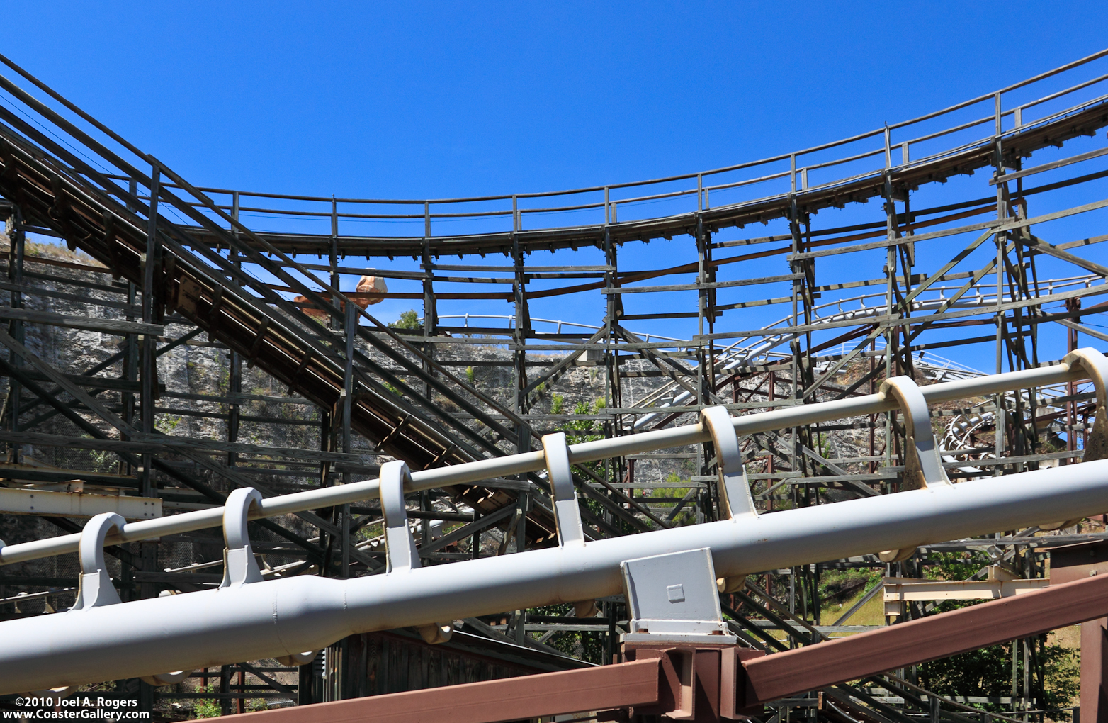 Two thrill rides at Six Flags Fiesta Texas