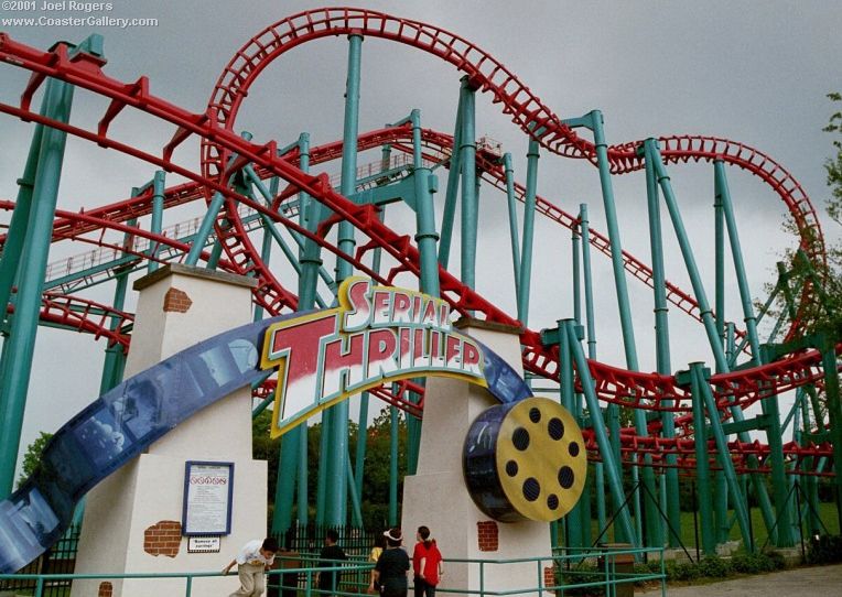 Vekoma "Hang And Bang" roller coaster